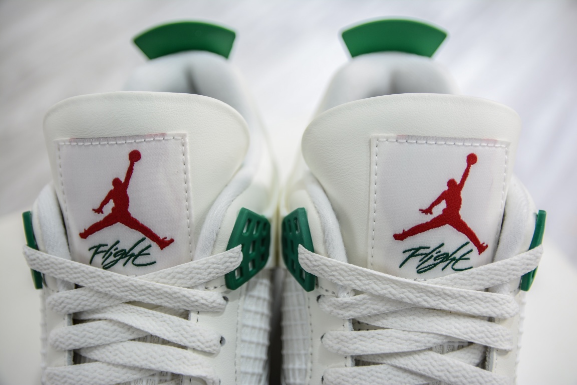 280 外贸特供版Air Jordan AJ4 Retro 绿松石 白绿 DR5415