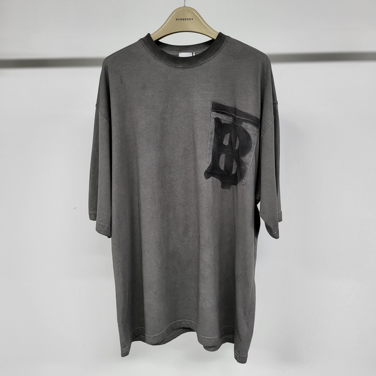 버버리 로고 프린트 코튼 반팔 티셔츠 762 Burberry T Shirt