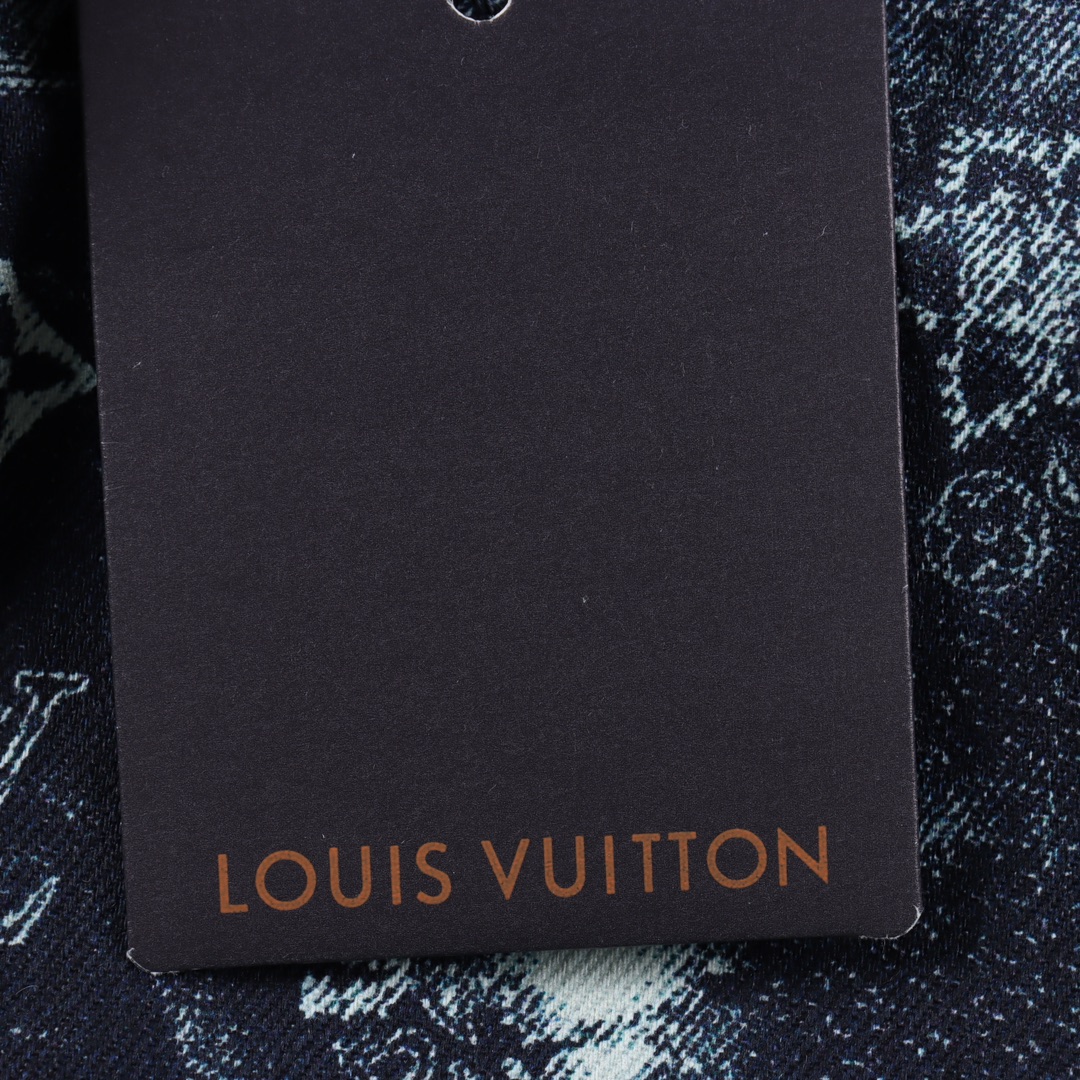 260 Louis Vuitton/路易威登 腰果花 牛仔衬衫