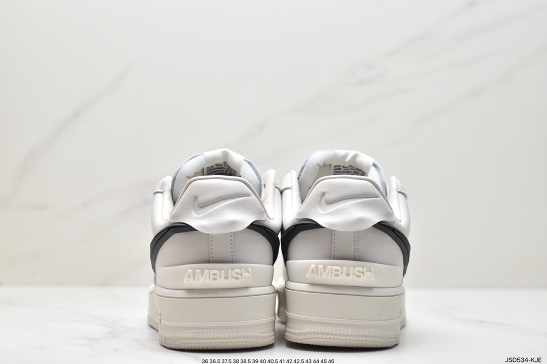 AMBUSH x Nike Air Force 1 Low Air Force One wide-bottomed series low-top all-match casual sports shoes DV3464-003-Top High Quatity Cheap Sneakers Fashion Clothing Clothes Bags handbags Shoes of all Brand wholesale With The best Quality And Beautiful Price from China Factory Chinese suppliers wholesaler seller AMBUSH x Nike Air Force 1 Low Air Force One wide-bottomed series low-top all-match casual sports shoes DV3464-003