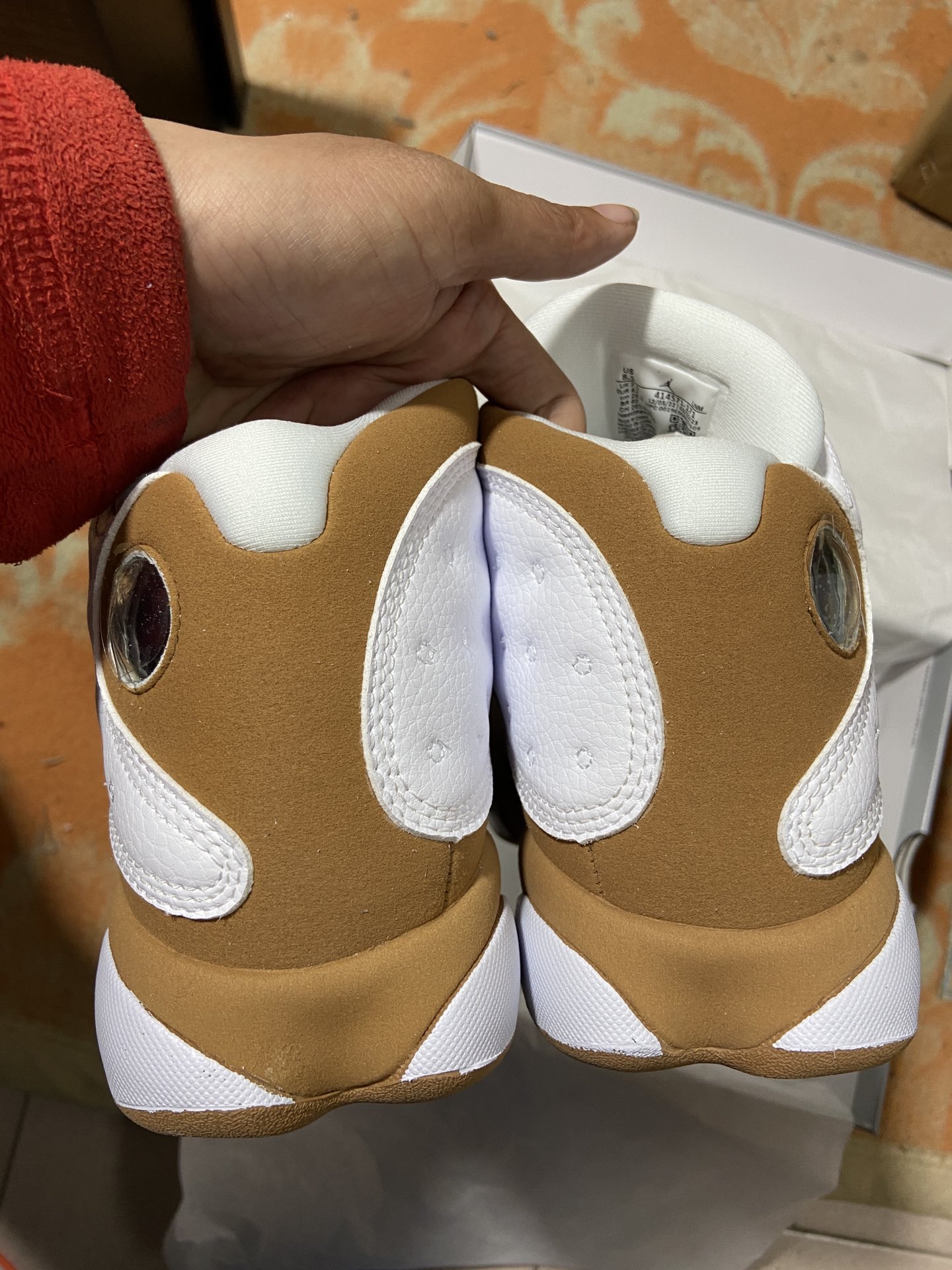 aj13小麦高帮尺码40-47.5A