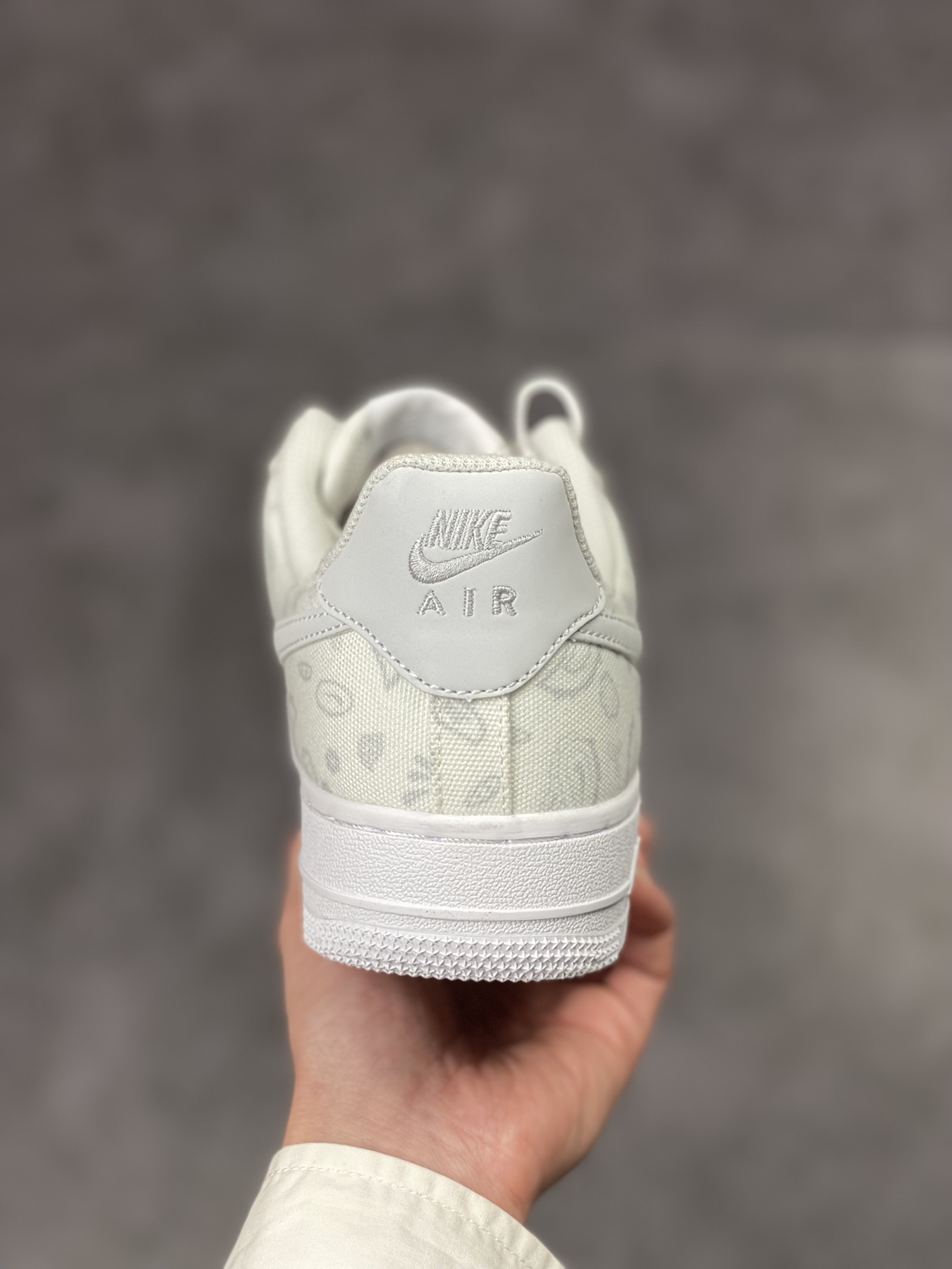 190 Nike Air Force 1 Low 07 白灰满印腰果花 DG2296-088