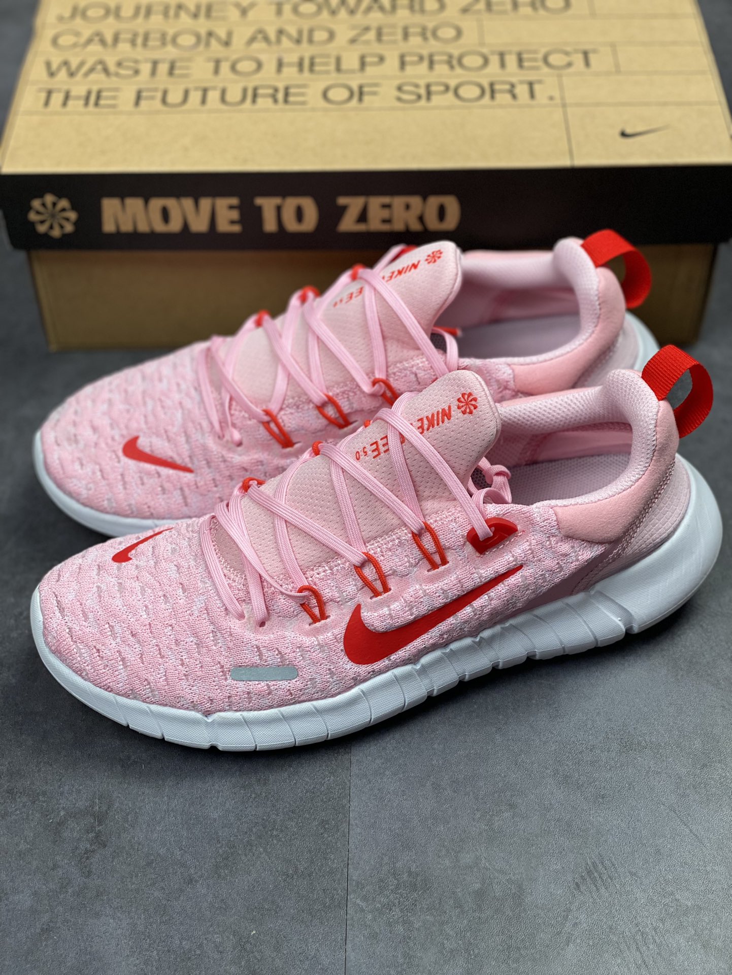 150 Nike Free RN 5.0 Next Nature 5.0赤足环保系列针织跑鞋 CZ1891-602