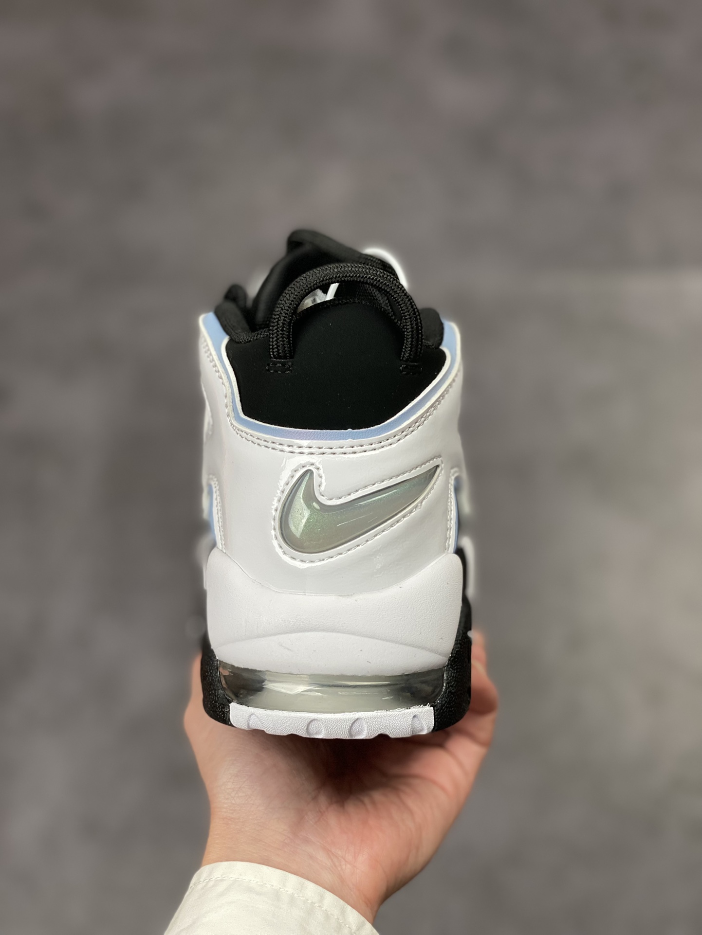 PP version Air More Uptempo milk white black panda DV0819-001