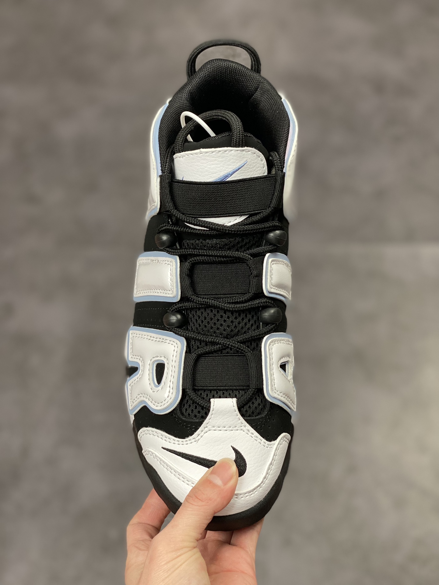 PP version Air More Uptempo milk white black panda DV0819-001