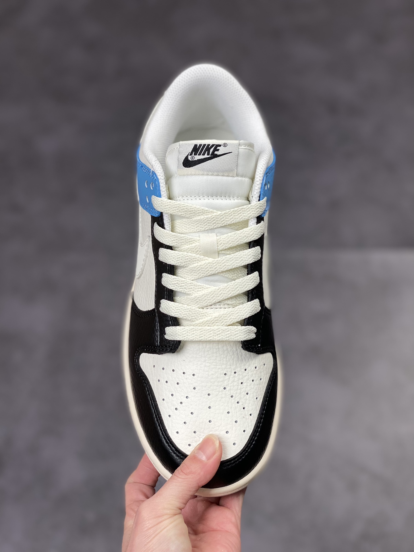 300 Nike SB Dunk Low ”By You”客订配色 拼接黑白蓝  MT2566-856
