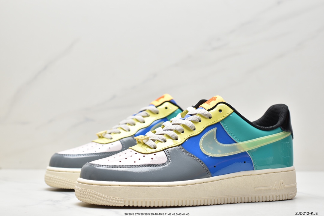 240 再度联名美潮鼻祖品牌UNDEFEATED x Nike Air Force 1’07 Low SP”Celestine Blue”空军一号DV5255-001