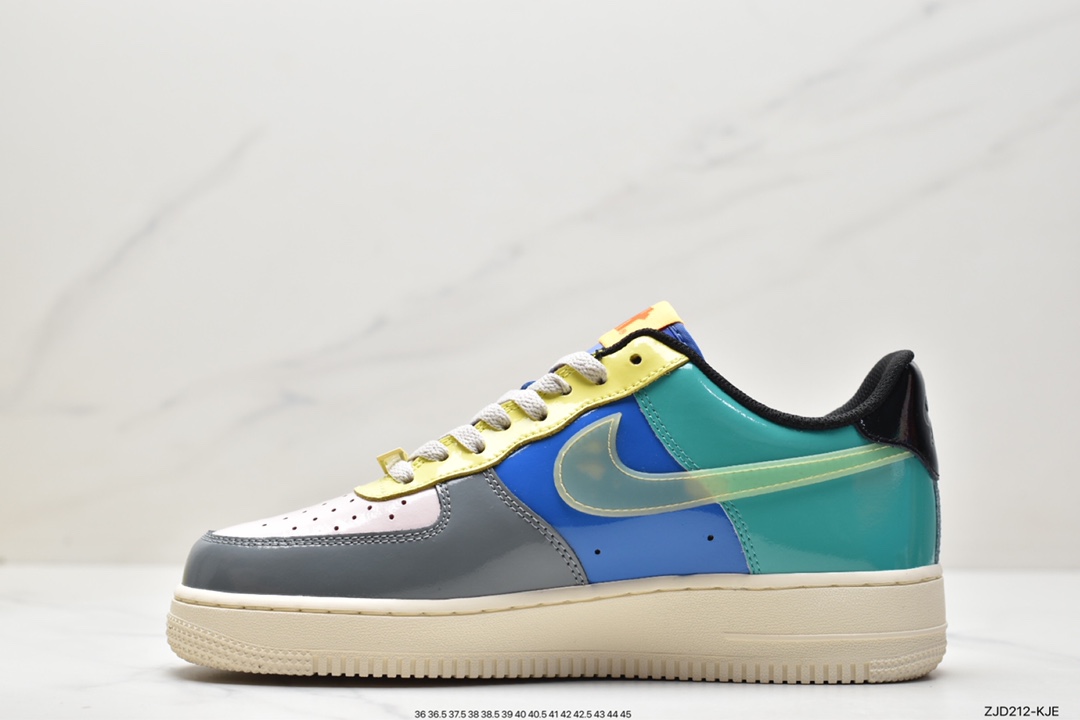 240 再度联名美潮鼻祖品牌UNDEFEATED x Nike Air Force 1’07 Low SP”Celestine Blue”空军一号DV5255-001