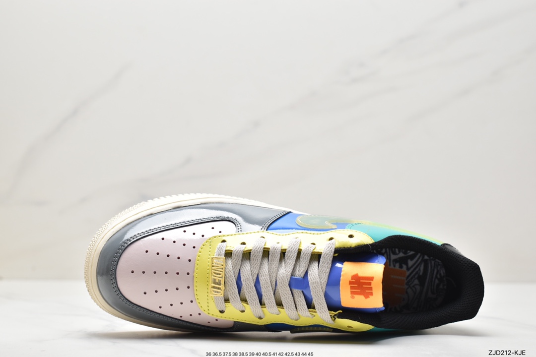 240 再度联名美潮鼻祖品牌UNDEFEATED x Nike Air Force 1’07 Low SP”Celestine Blue”空军一号DV5255-001