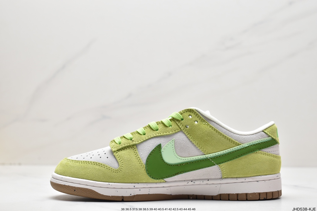 190 Nike Dunk Low SE ”85” 灰黑绿双钩 低帮休闲运动板鞋原装头层材料 DO9457-100
