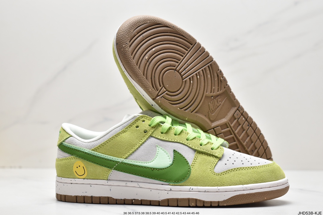 190 Nike Dunk Low SE ”85” 灰黑绿双钩 低帮休闲运动板鞋原装头层材料 DO9457-100
