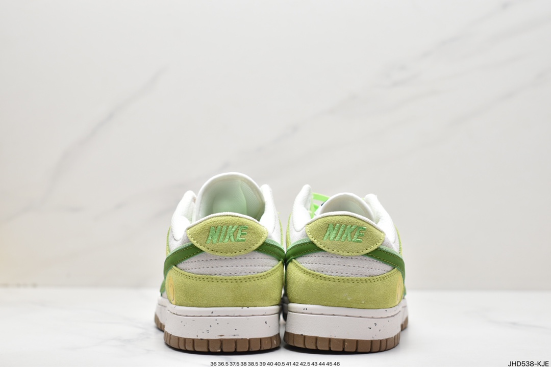 190 Nike Dunk Low SE ”85” 灰黑绿双钩 低帮休闲运动板鞋原装头层材料 DO9457-100