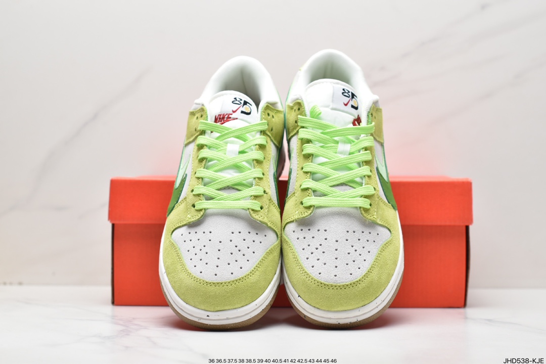 190 Nike Dunk Low SE ”85” 灰黑绿双钩 低帮休闲运动板鞋原装头层材料 DO9457-100