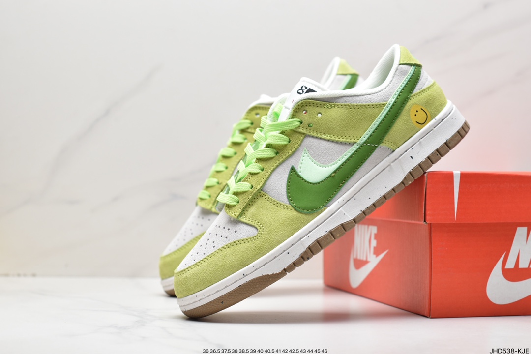 190 Nike Dunk Low SE ”85” 灰黑绿双钩 低帮休闲运动板鞋原装头层材料 DO9457-100