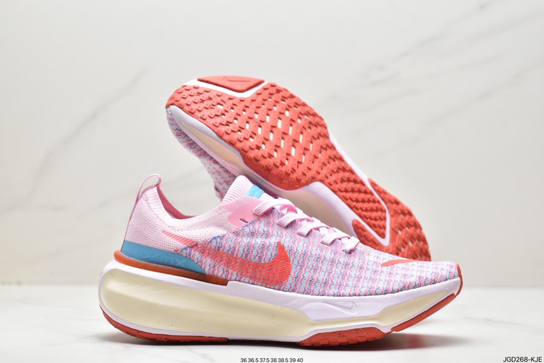 180 Nike ZoomX Invincible Run Flyknit 3”Peacock Blue/Orange”不可战胜3代系列DR2660-600