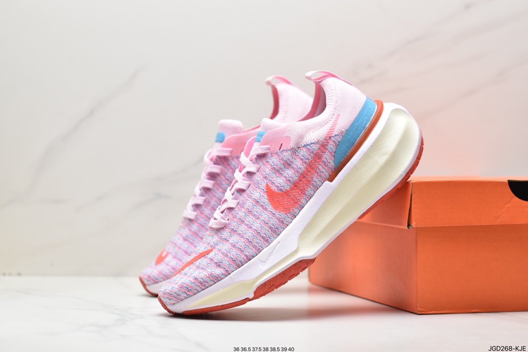 180 Nike ZoomX Invincible Run Flyknit 3”Peacock Blue/Orange”不可战胜3代系列DR2660-600