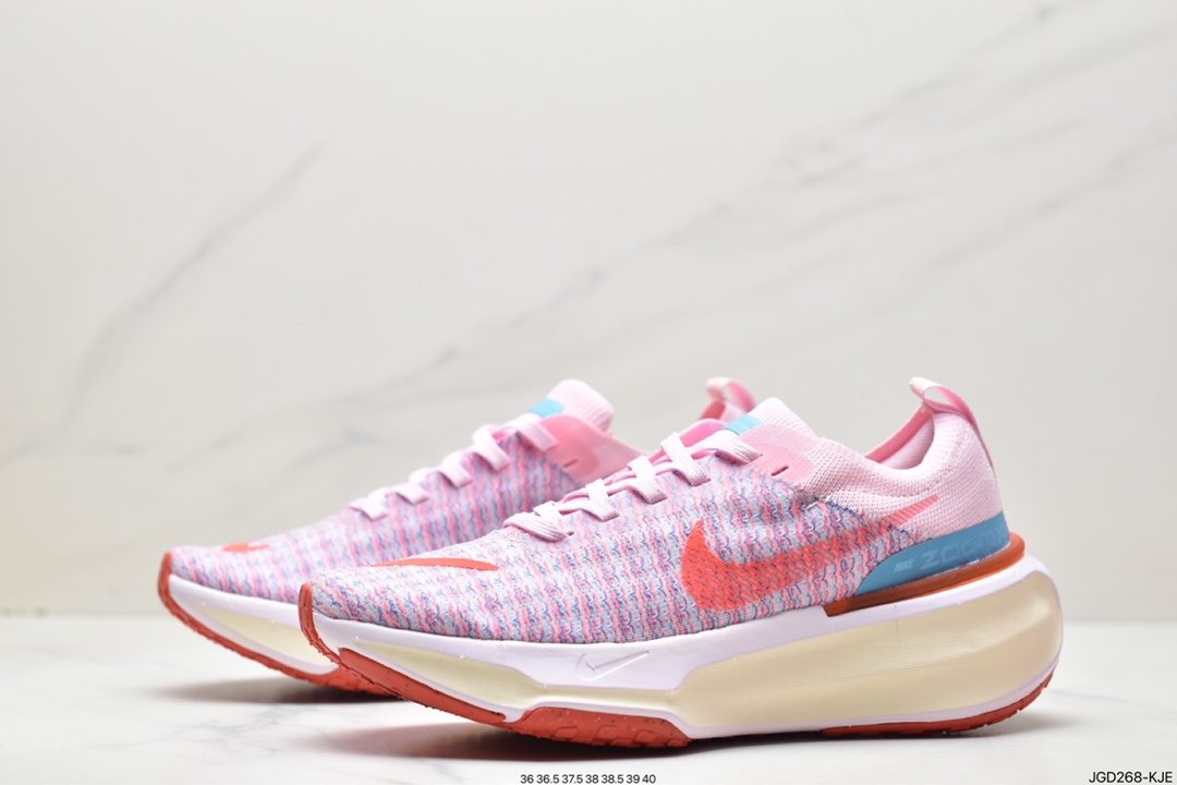 180 Nike ZoomX Invincible Run Flyknit 3”Peacock Blue/Orange”不可战胜3代系列DR2660-600