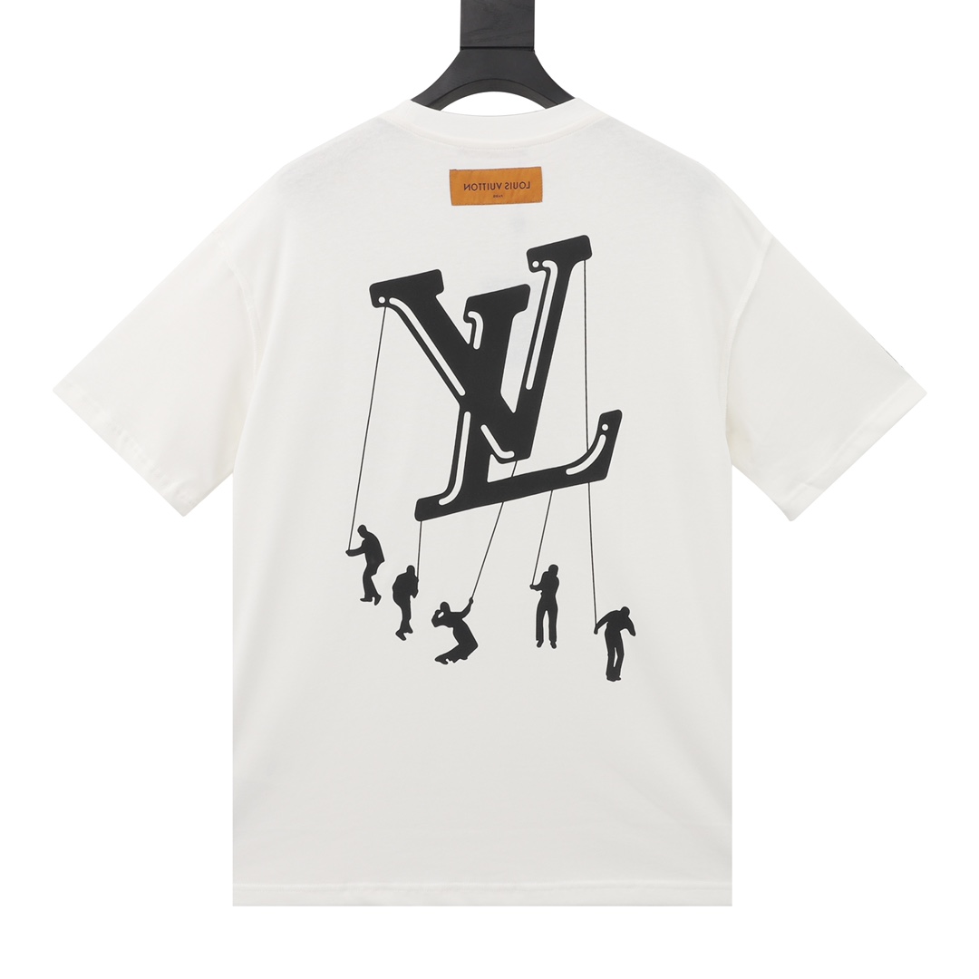 Louis Vuitton/路易威登 21ss 伞兵印花短袖