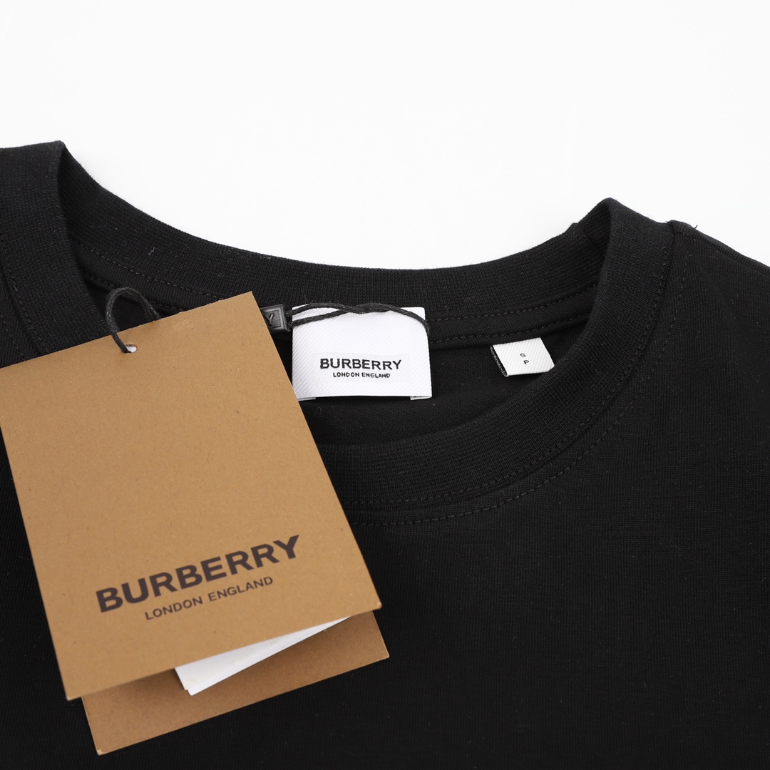 Burberry/巴宝莉 22ss发泡 徽标字母logo短袖T恤