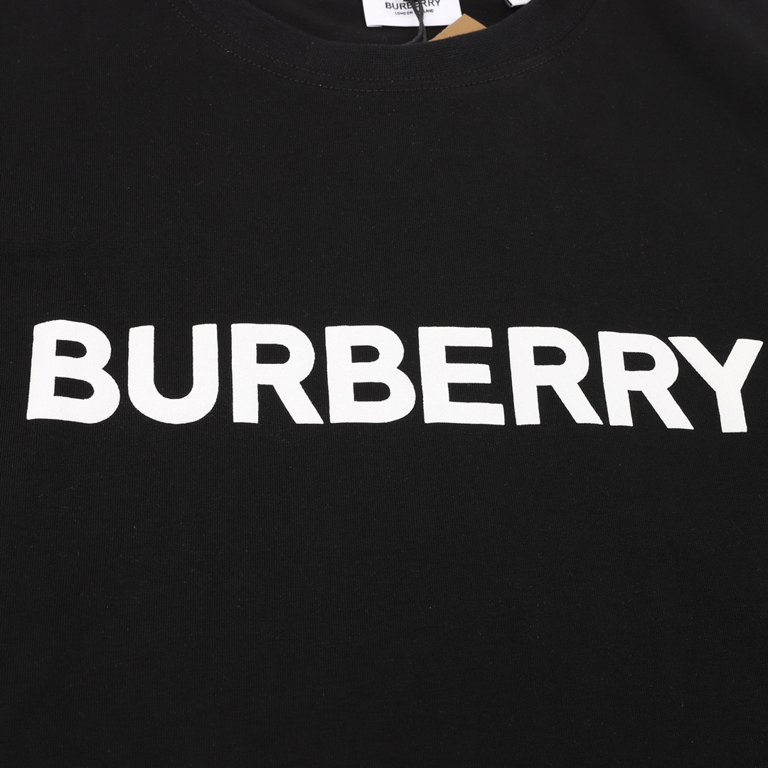 Burberry/巴宝莉 22ss发泡 徽标字母logo短袖T恤