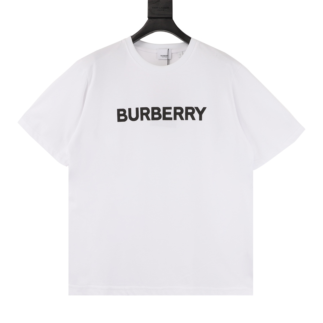 160 Burberry/巴宝莉 发泡!徽标字母logo短袖T恤