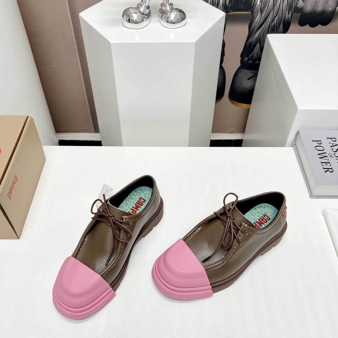 Camper Derby Shoes: Original Design with Comfortable Fit and Bright Colors - 图片 3