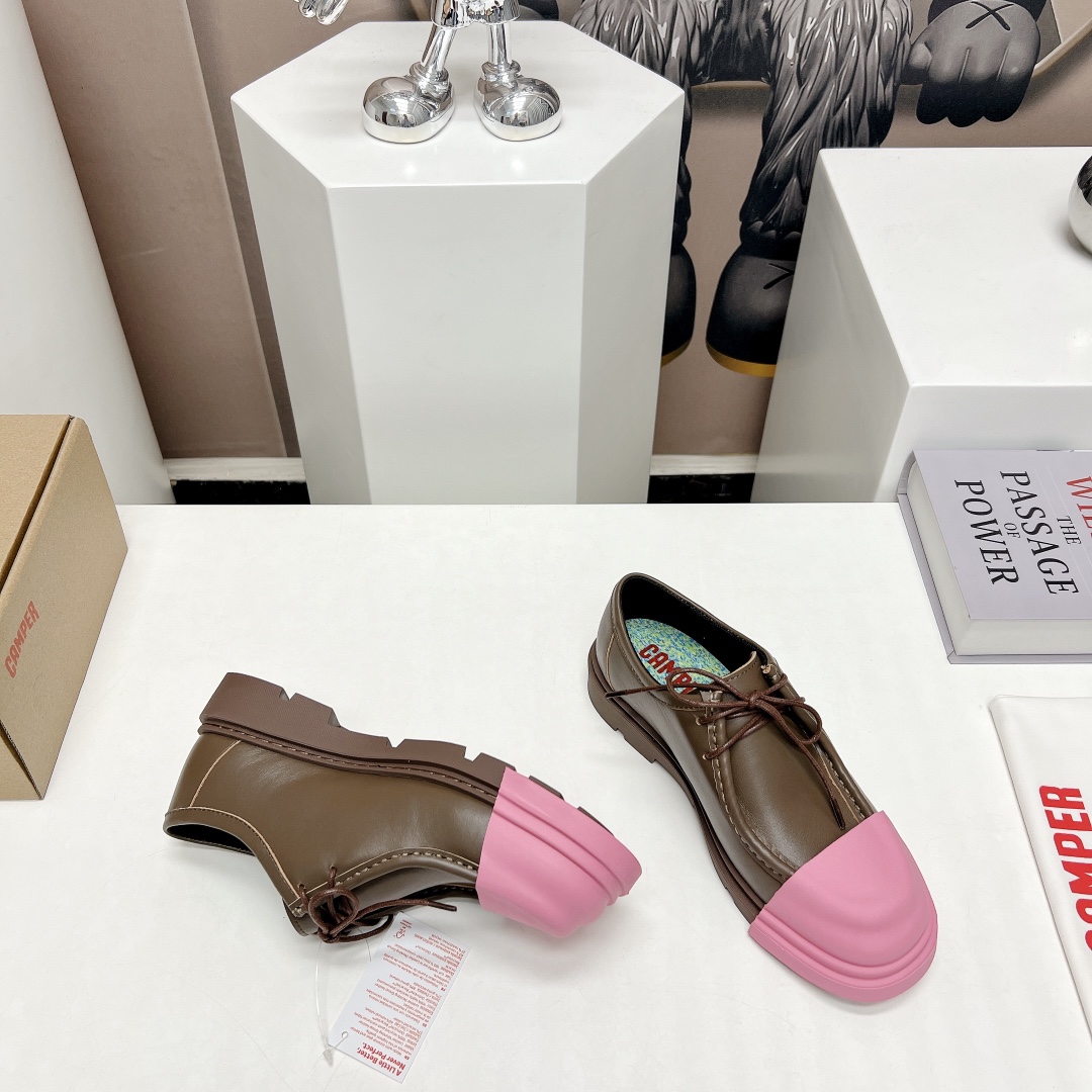 Camper Derby Shoes: Original Design with Comfortable Fit and Bright Colors - 图片 6