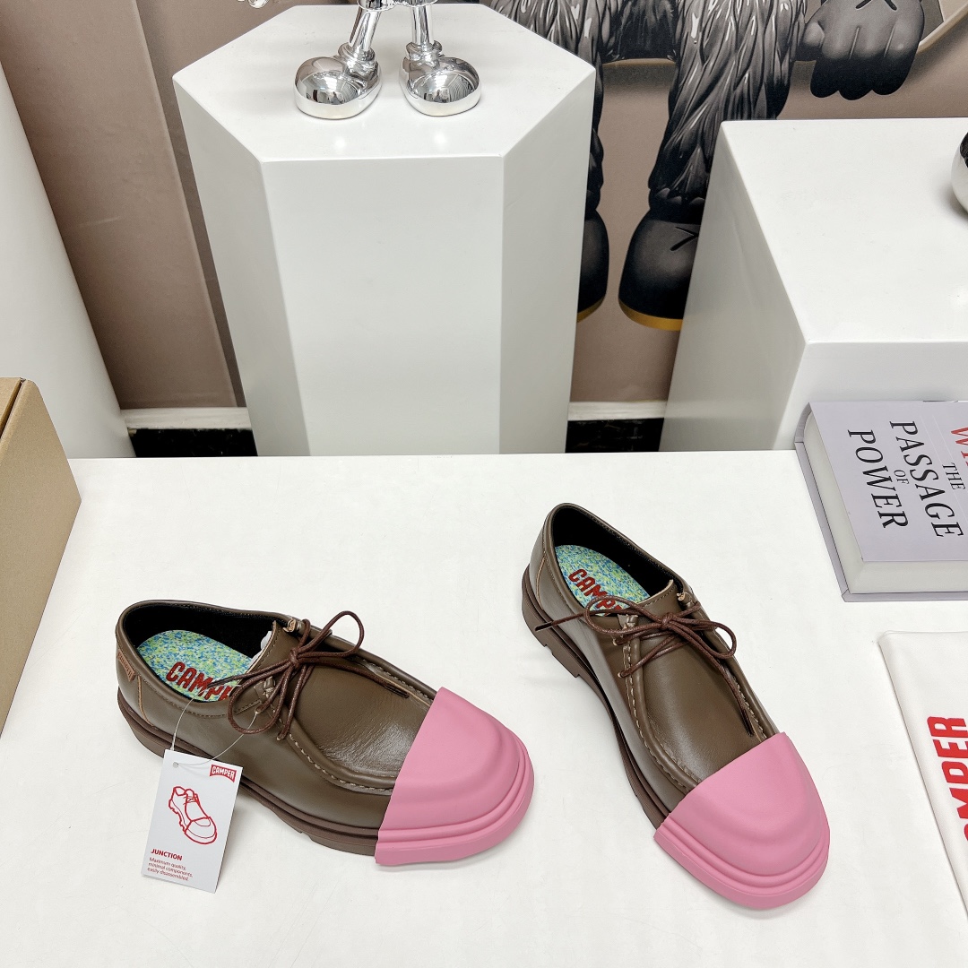 Camper Derby Shoes: Original Design with Comfortable Fit and Bright Colors - 图片 2