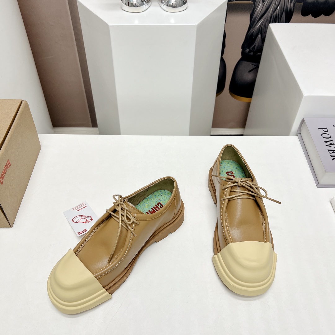 Original Camper Derby Shoes Series with Custom Zirconium Fabric and Air-Traffic Inner - 图片 4