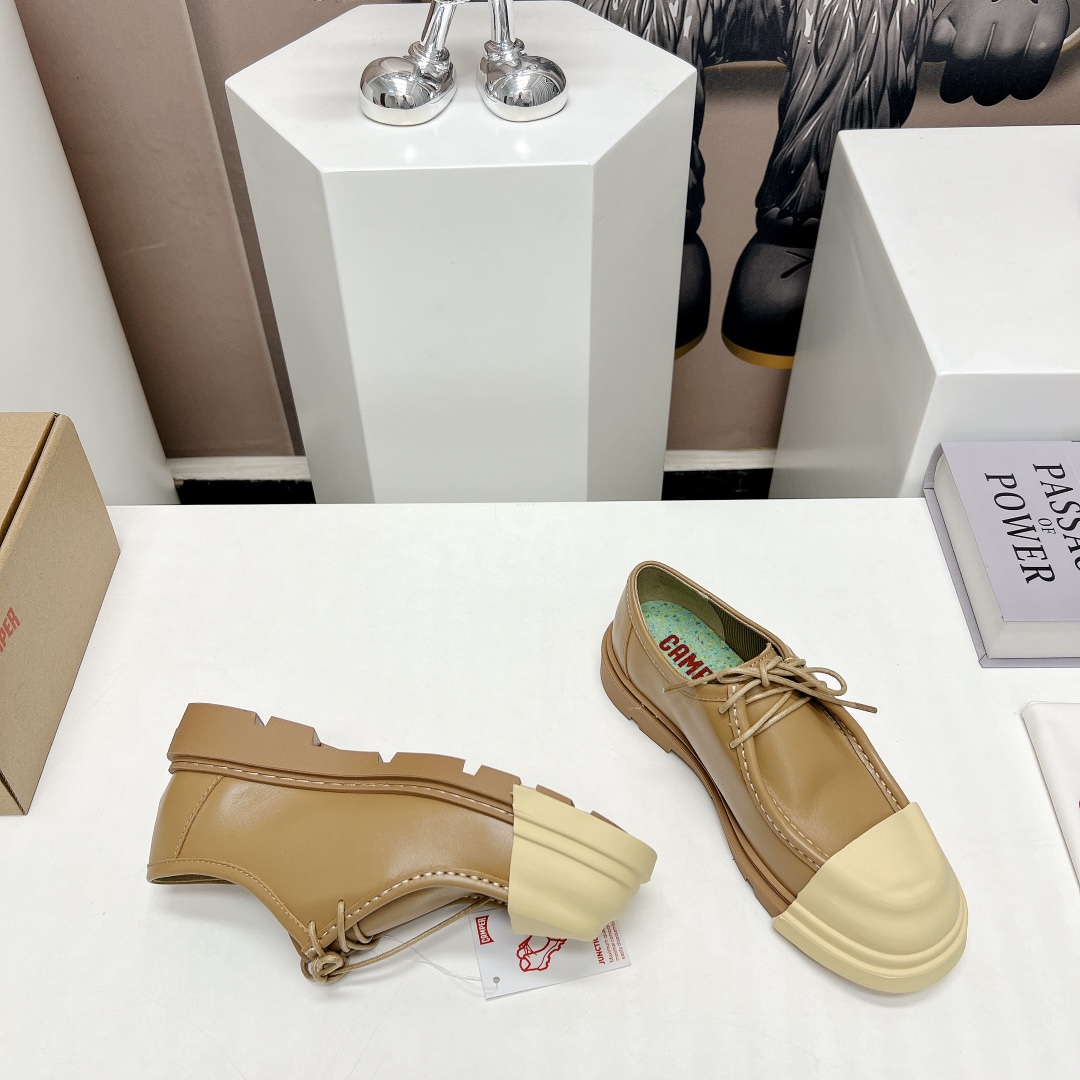 Original Camper Derby Shoes Series with Custom Zirconium Fabric and Air-Traffic Inner - 图片 6