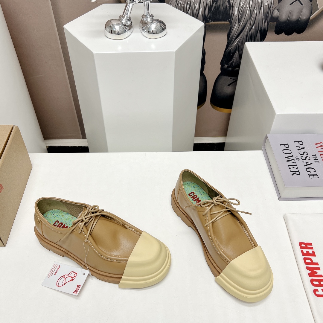 Original Camper Derby Shoes Series with Custom Zirconium Fabric and Air-Traffic Inner - 图片 2