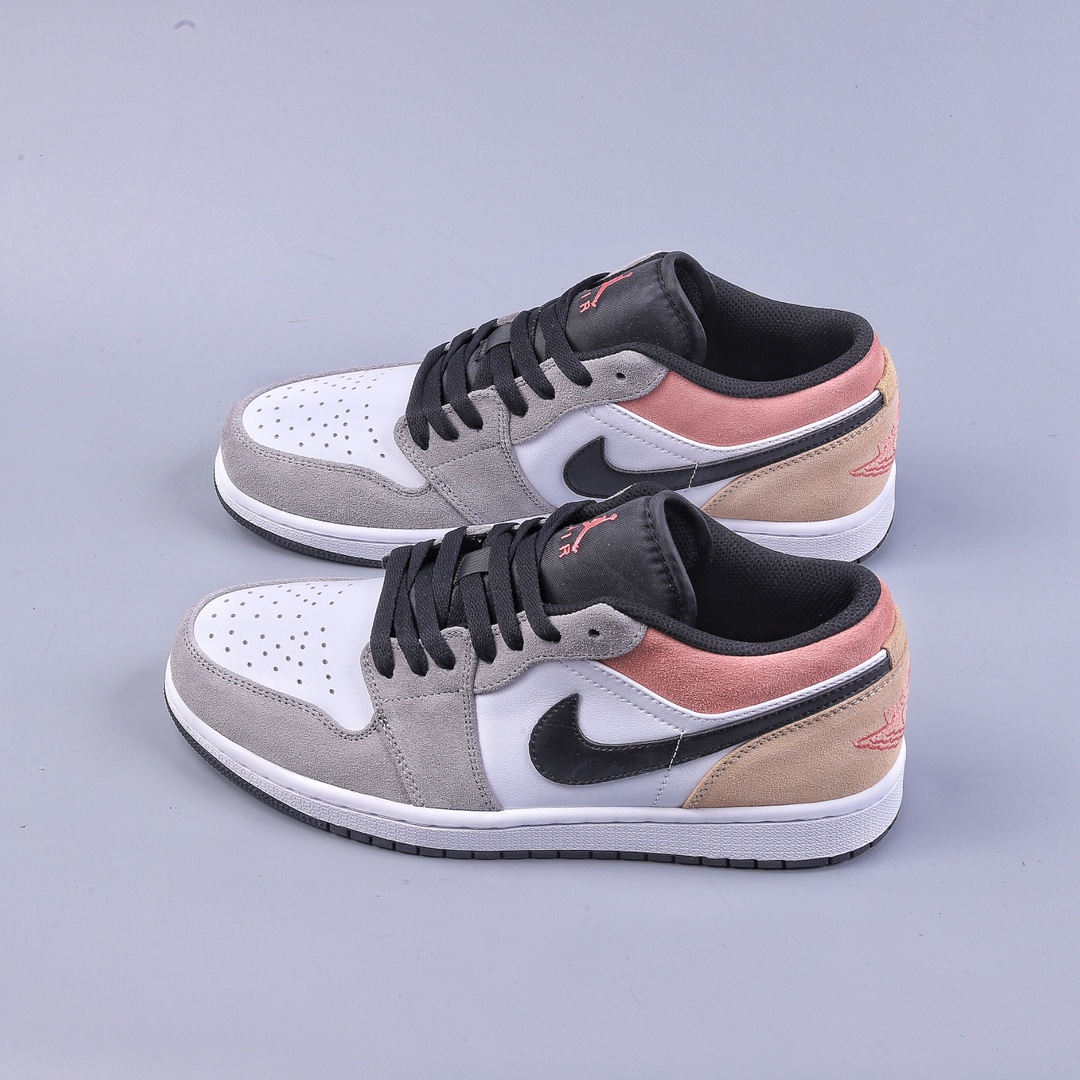 180 Air Jordan 1 Low 白灰粉棕 DX4334-008