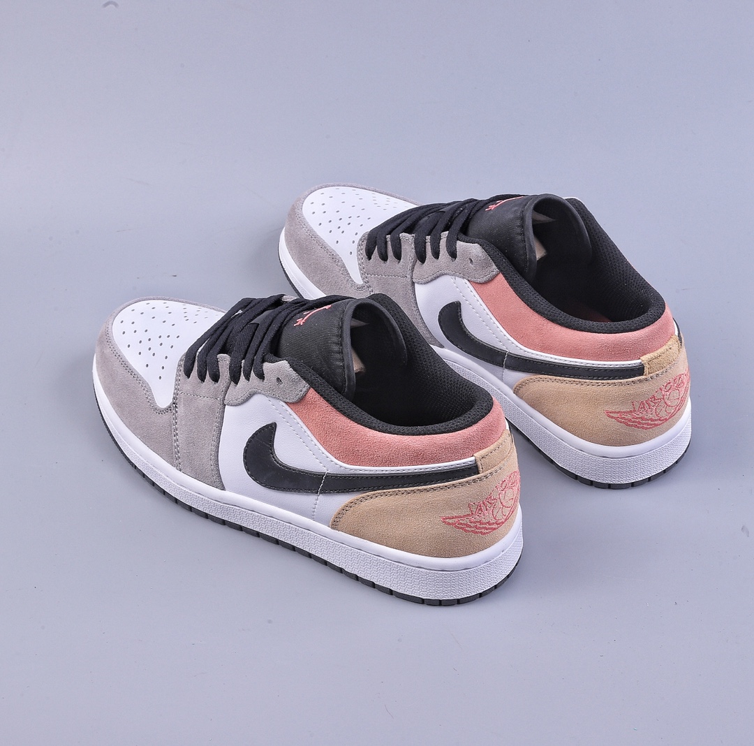 180 Air Jordan 1 Low 白灰粉棕 DX4334-008