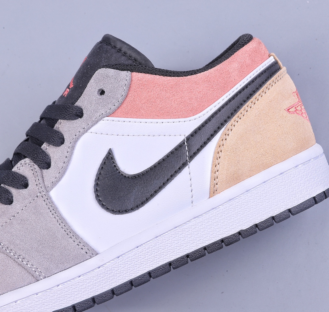180 Air Jordan 1 Low 白灰粉棕 DX4334-008