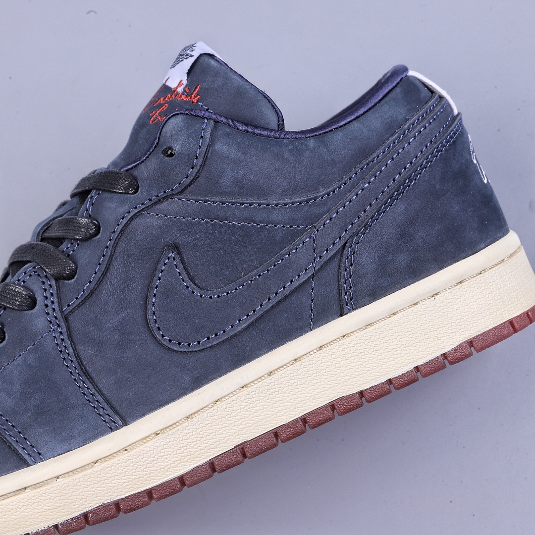 280 DT Air Jordan 1 Low AJ1 乔1高尔夫 黑蓝色低帮休闲板鞋DV1759-448