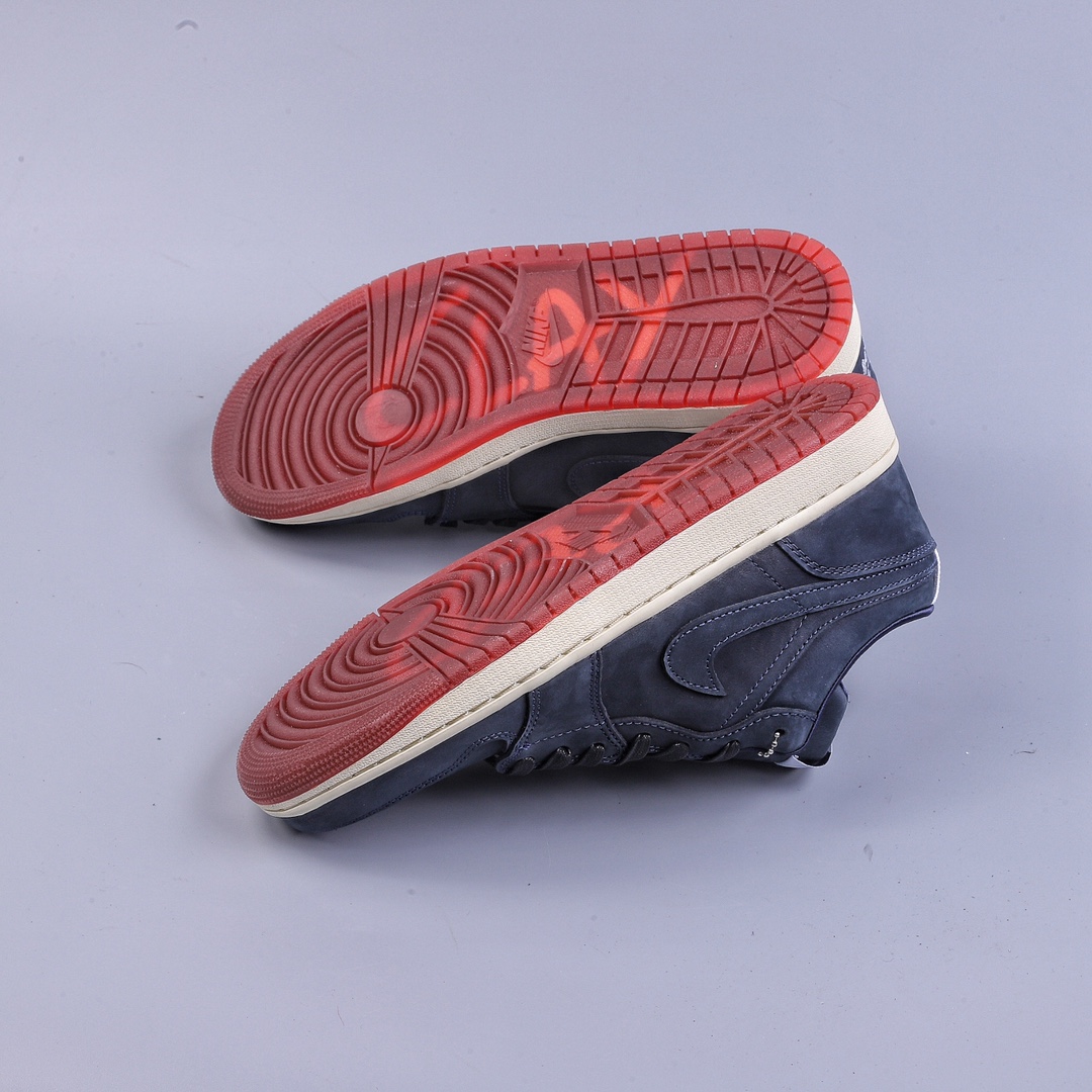 280 DT Air Jordan 1 Low AJ1 乔1高尔夫 黑蓝色低帮休闲板鞋DV1759-448