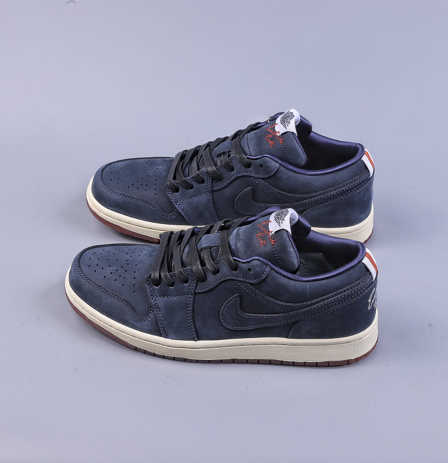 280 DT Air Jordan 1 Low AJ1 乔1高尔夫 黑蓝色低帮休闲板鞋DV1759-448