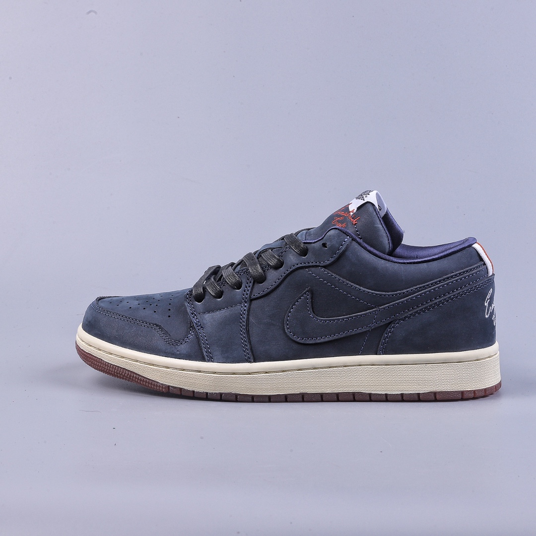 280 DT Air Jordan 1 Low AJ1 乔1高尔夫 黑蓝色低帮休闲板鞋DV1759-448