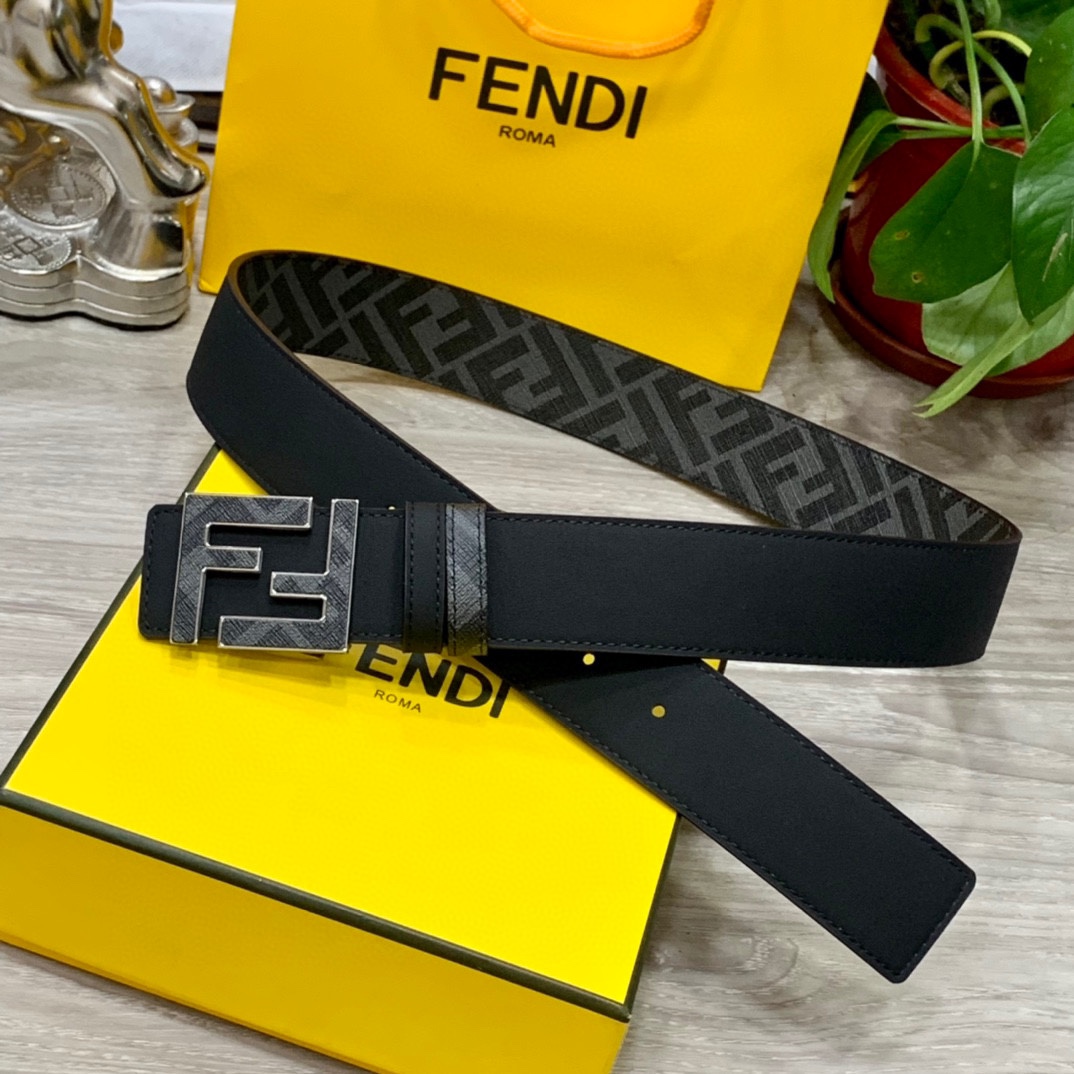 FENDI芬迪专柜同款宽4.0CM双