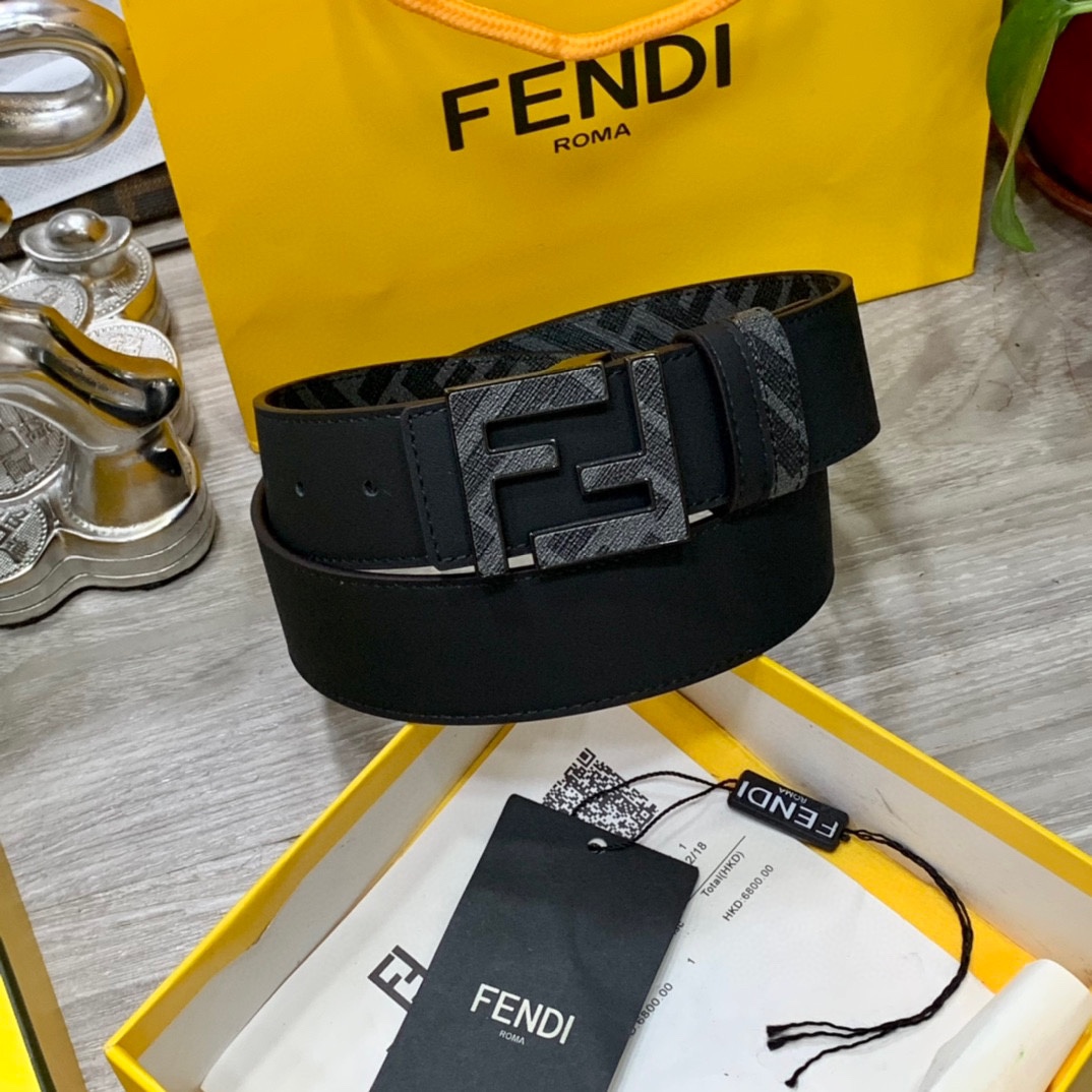 FENDI芬迪专柜同款宽4.0CM双