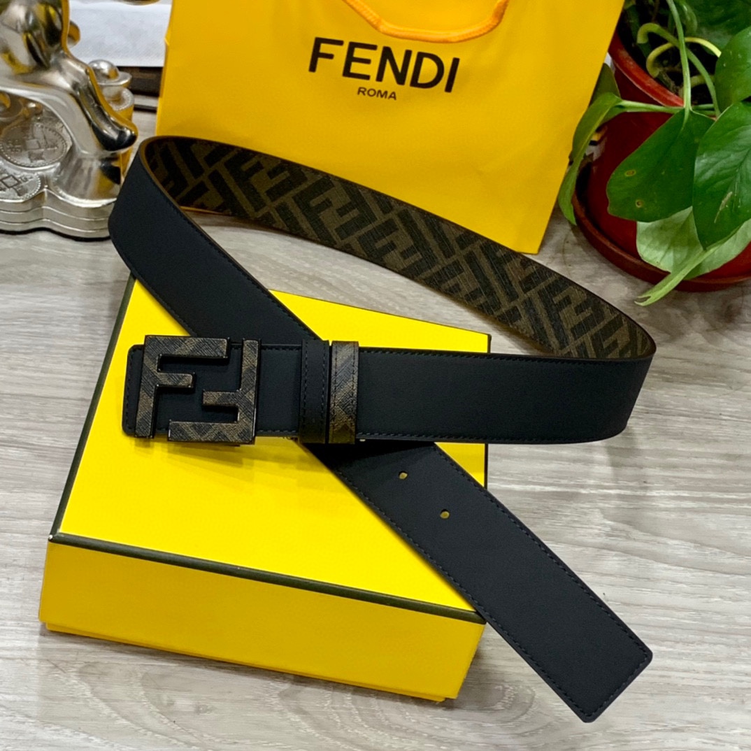 FENDI芬迪专柜同款宽4.0CM双