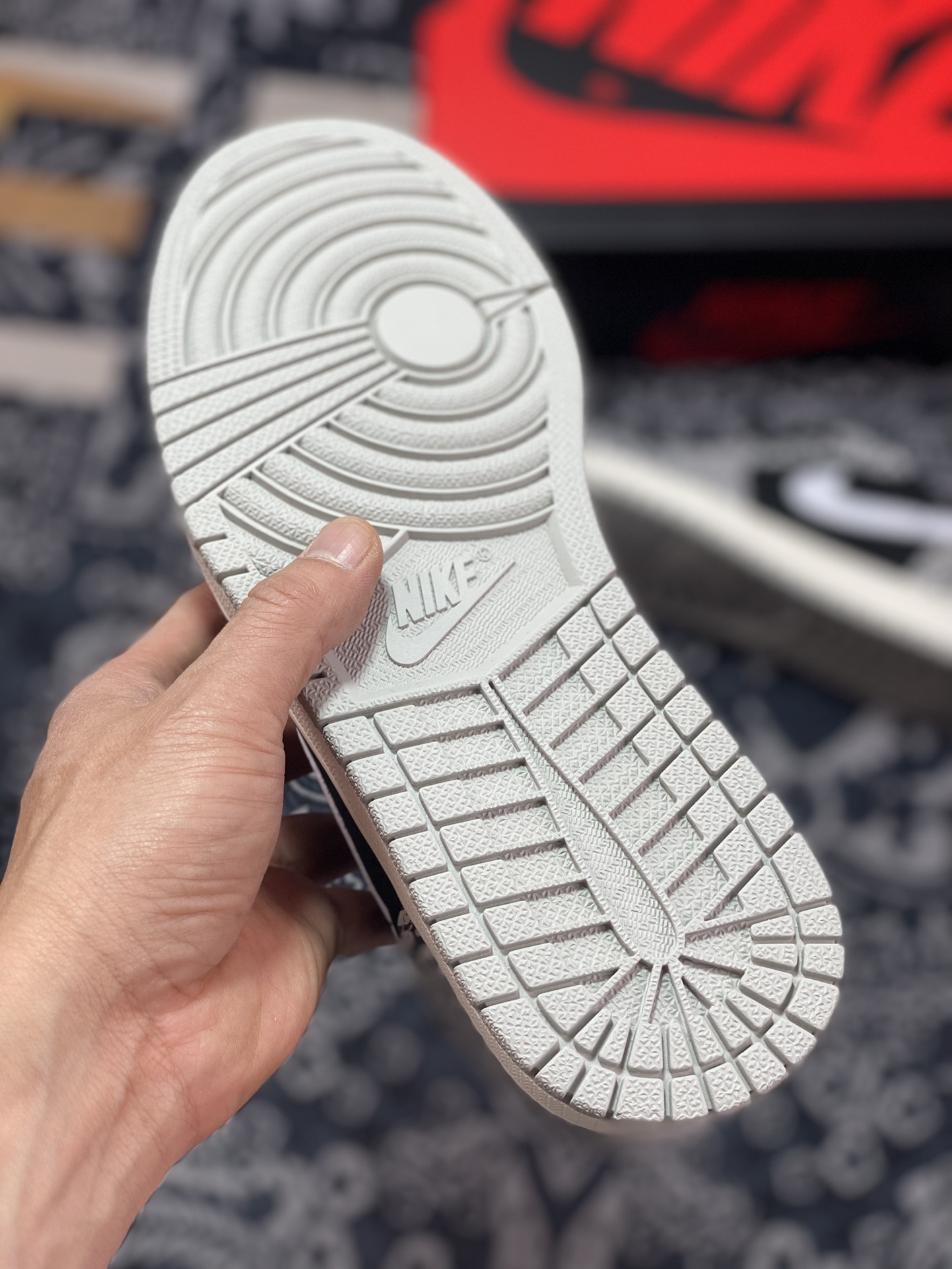 200 原厂级别 Air Jordan 1 Low OG 黑灰爆裂纹 CZ0790-001