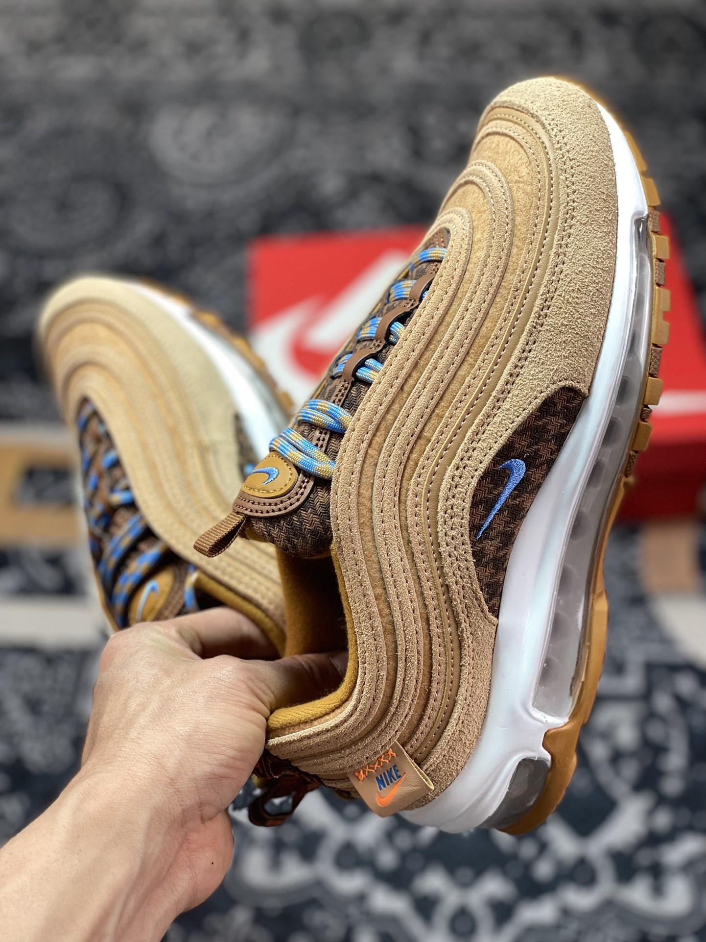 240 Nike Air Max 97 SE”Image of Teddy bear”系列低帮复古气垫DZ5348-288