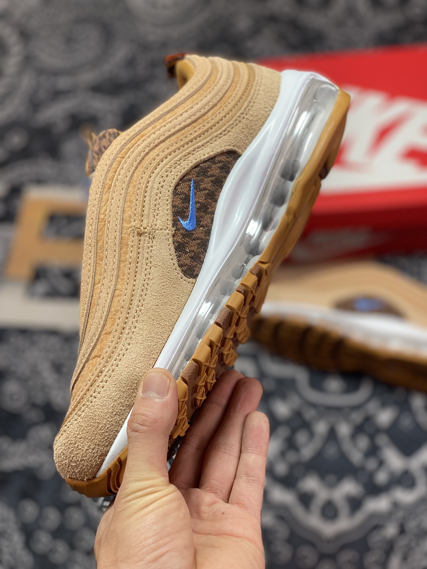 240 Nike Air Max 97 SE”Image of Teddy bear”系列低帮复古气垫DZ5348-288