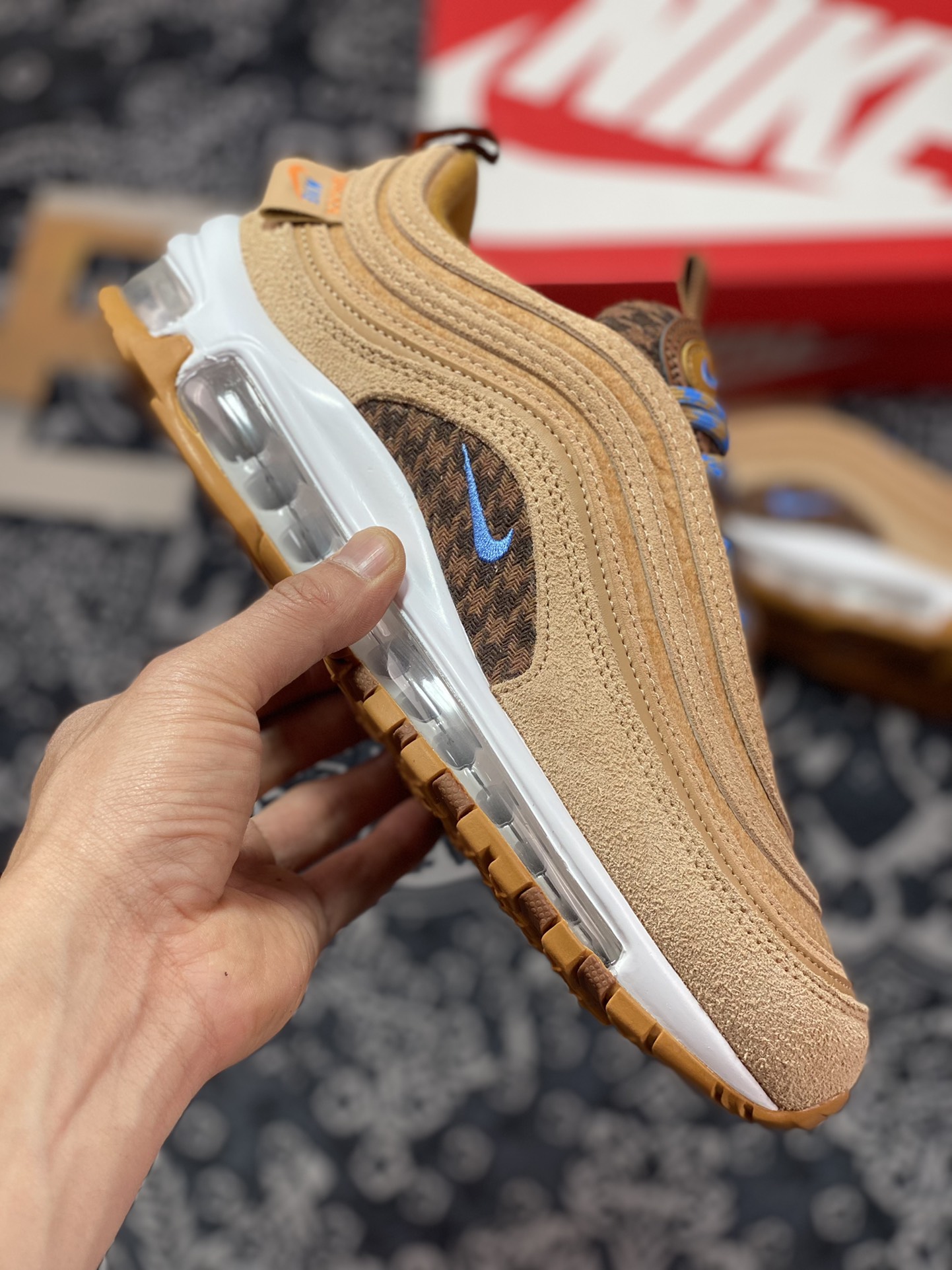 240 Nike Air Max 97 SE”Image of Teddy bear”系列低帮复古气垫DZ5348-288