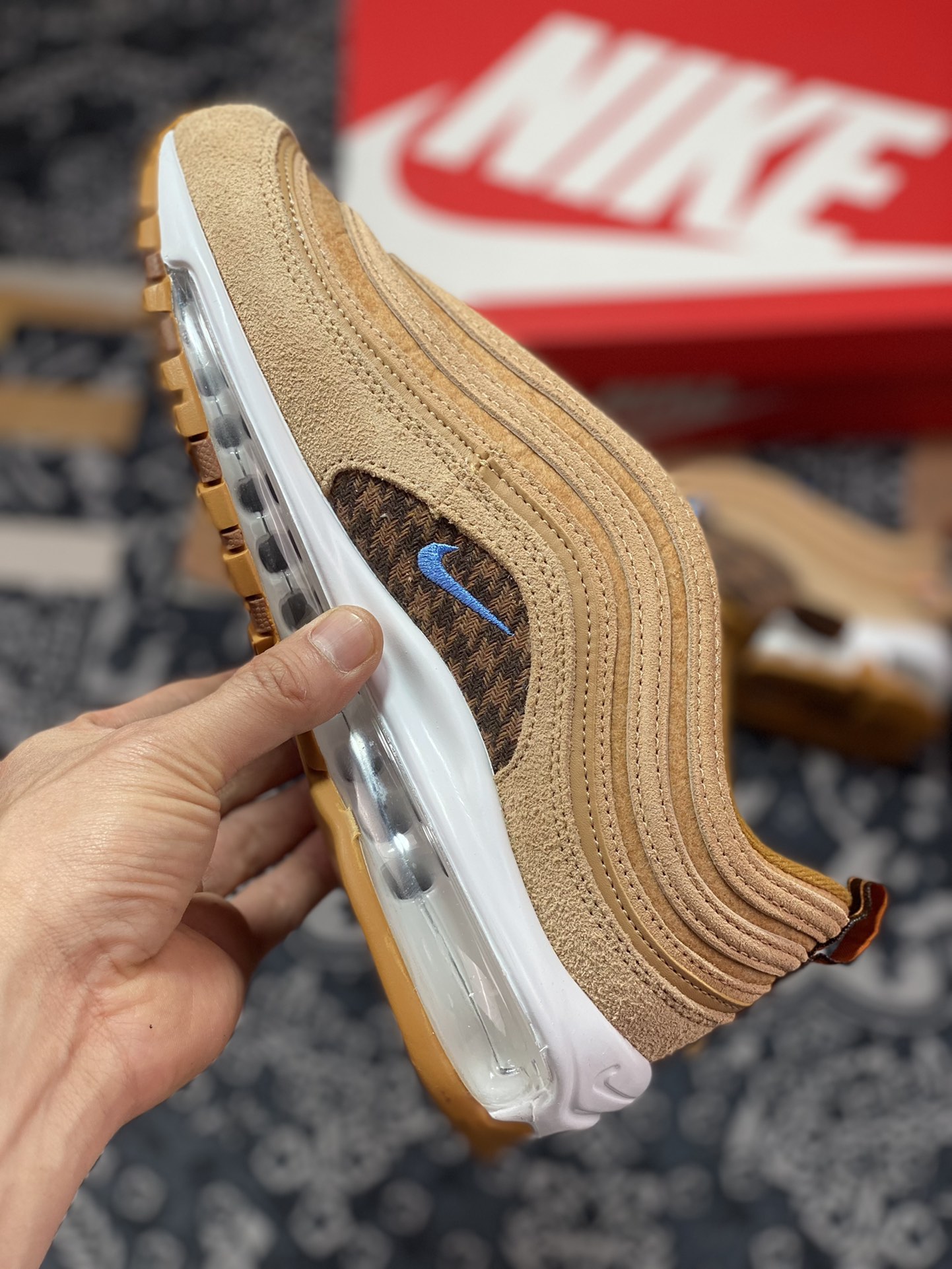 240 Nike Air Max 97 SE”Image of Teddy bear”系列低帮复古气垫DZ5348-288