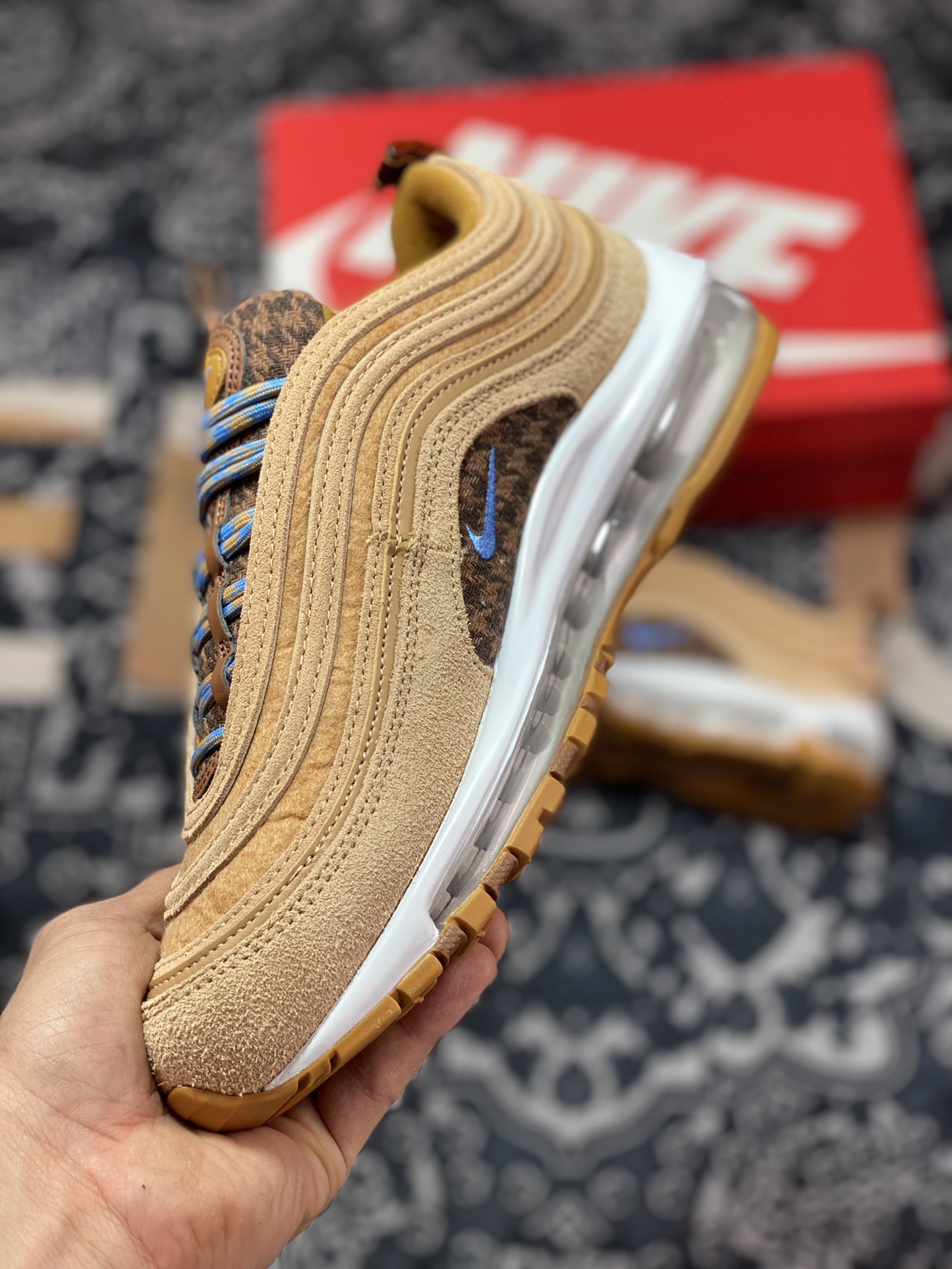 240 Nike Air Max 97 SE”Image of Teddy bear”系列低帮复古气垫DZ5348-288