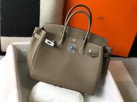 Hermes Birkin Bags Handbags High Quality Customize
 Platinum Cowhide