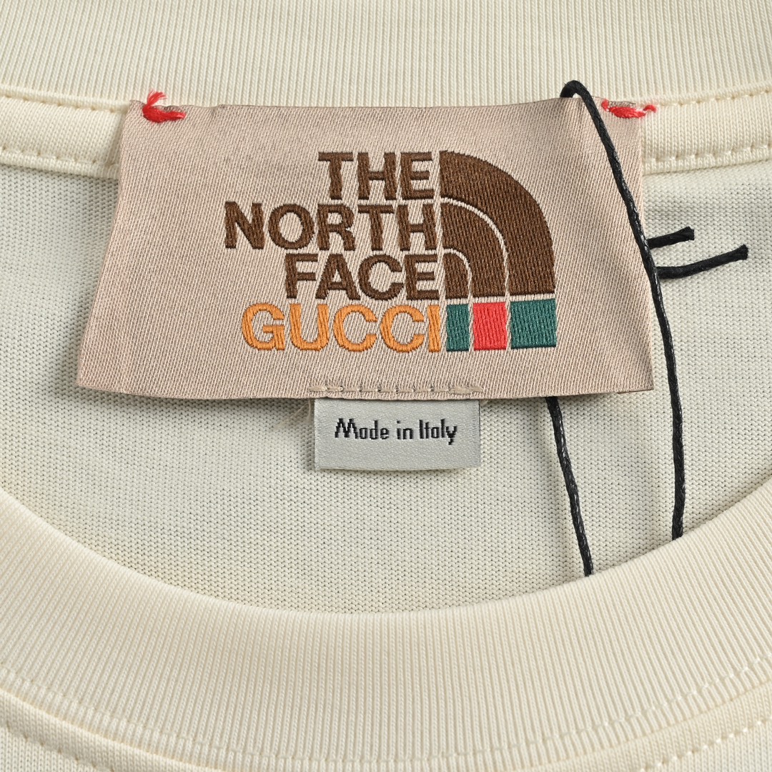 170 Gucci & TNF 联名款 公仔印花logo短袖