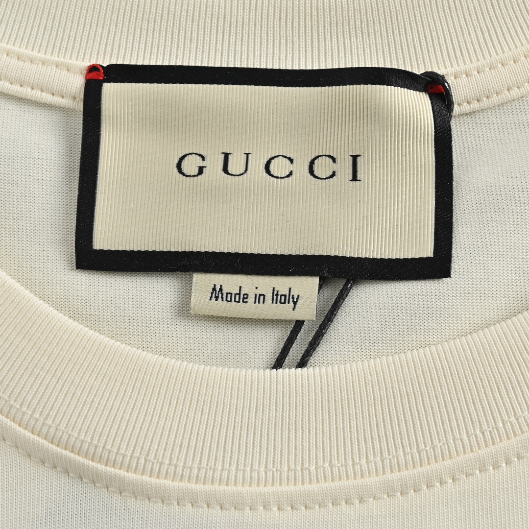 Gucci /古驰 23ss 大脚兔印花短袖 夏季新款